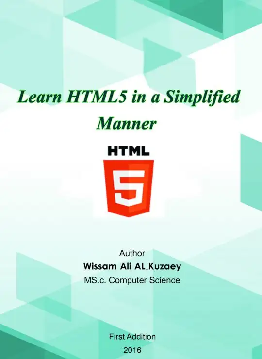 كتاب Learn HTML5 in a Simplified Manner
